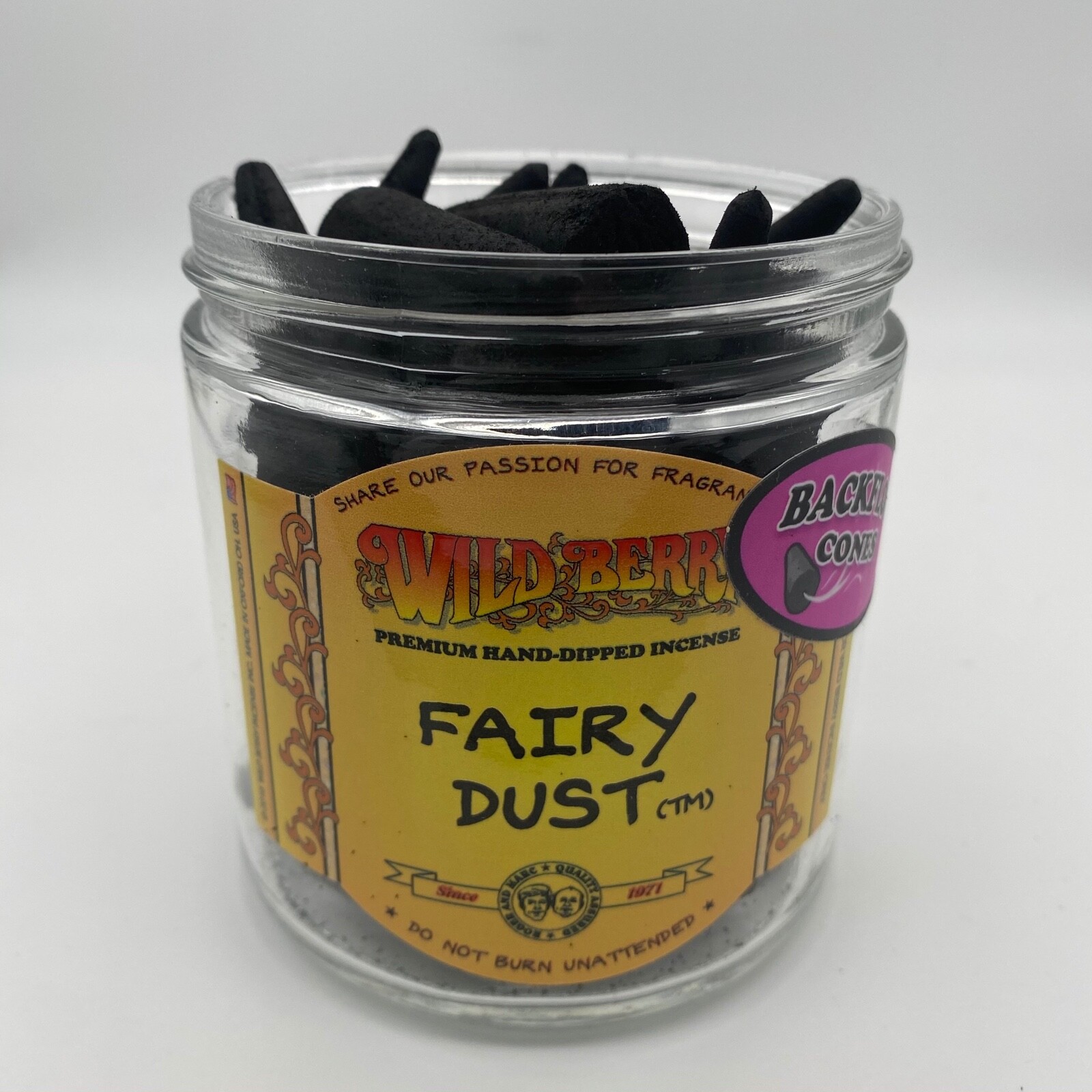 WILD BERRY BACKFLOW INCENSE CONES 5 PACK BUY 2 GET 1 FREE wildberry