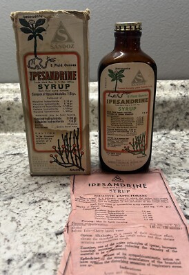 SANDOZ IPESANDRINE PHARMACEUTICALS ORIGINAL LABEL/BOX
