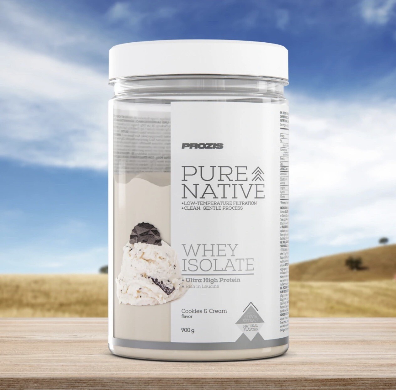 Natural Pure Native Whey 900g: Le Proteine Isolate Più "Clean" del Web