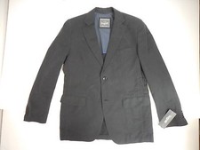 Bugatti Mens Blazer Black Spring Jacket Short Size US 42-44 S/ EU 26-27