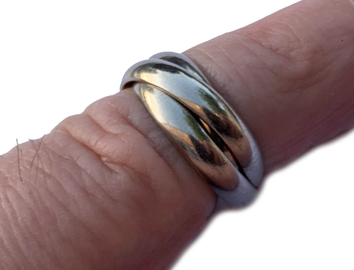 Cartier trinity ring 18ct White UK