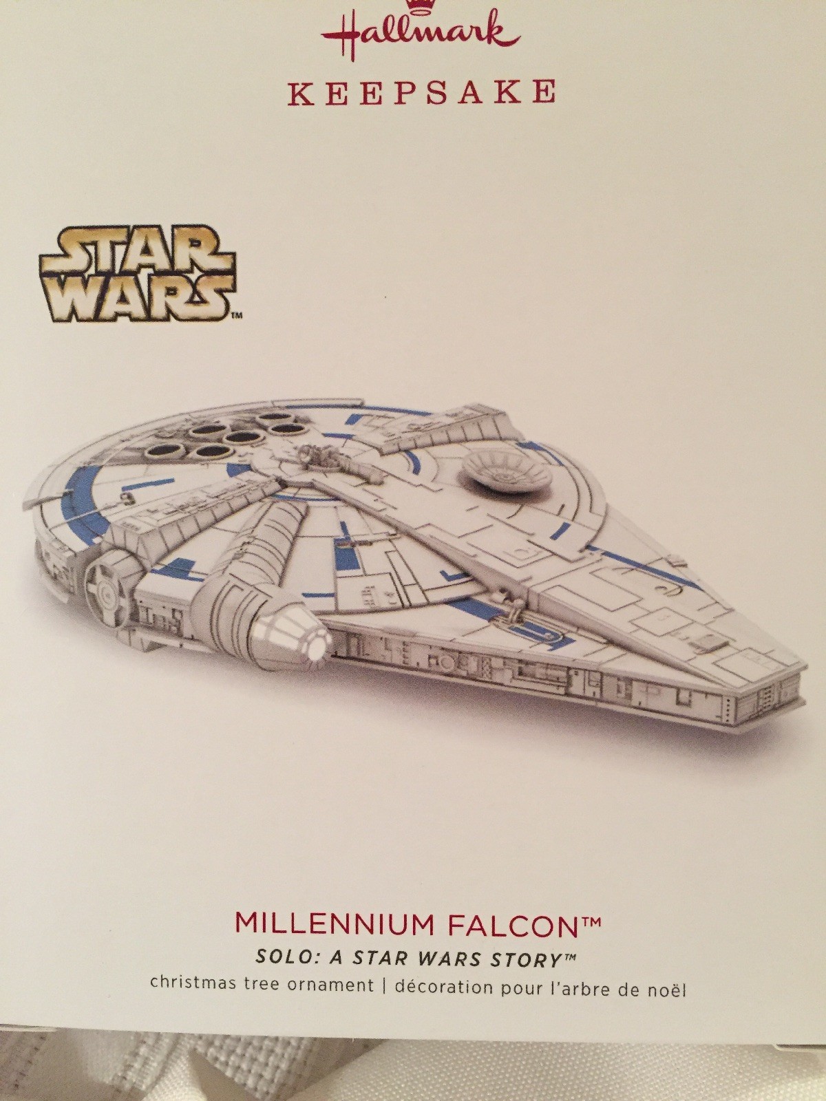 millennium falcon hallmark ornament 2018