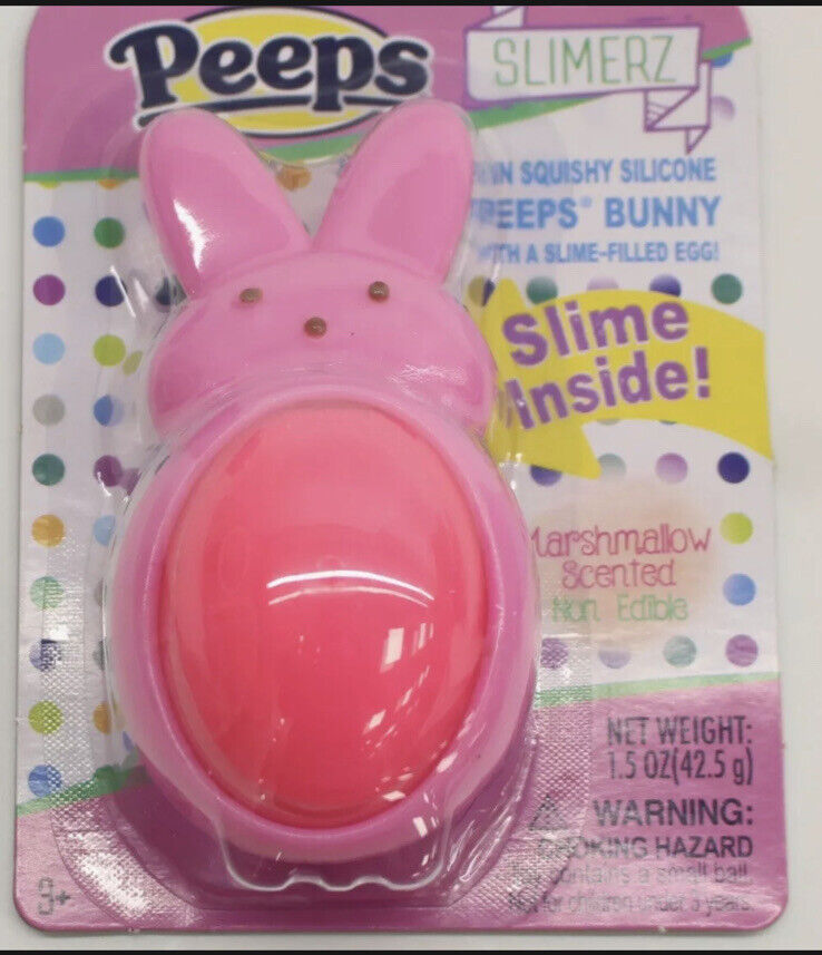 Easter PEEPS Pink Max 81% OFF Recommendation Bunny Play Slime Container Filler Basket Marsh