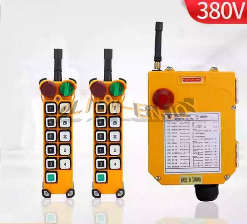 1x Nuovo F24-10S Gru Industriale Paranco Telecomando Wireless 2*Trasmettitori - Foto 10 di 10