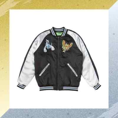 Pokemon Gold Silver 25th Anniversary Ho-oh Lugia Sukajan M, L NEW