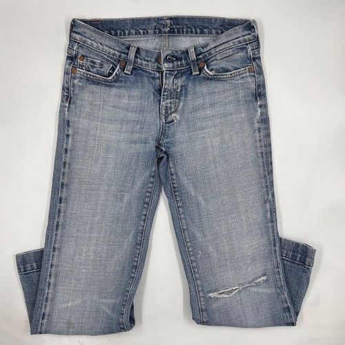 7 For All Manknd USA Men A Pocket Boot 100% Cotton Denm Jean 36x32