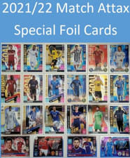 30% OFF! 2021/22 Match Attax UEFA Special Foil Cards - Messi, Haaland