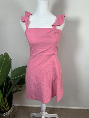 French Connection Womens Whisper Ruffle Strap Dress, Size 6