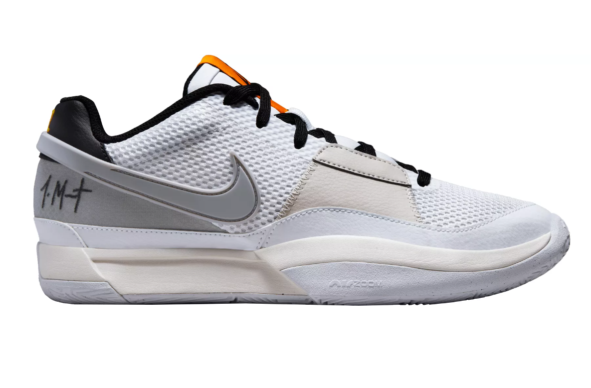Nike Ja 1 White Light Grey Black Phantom Morant Basketball ALL