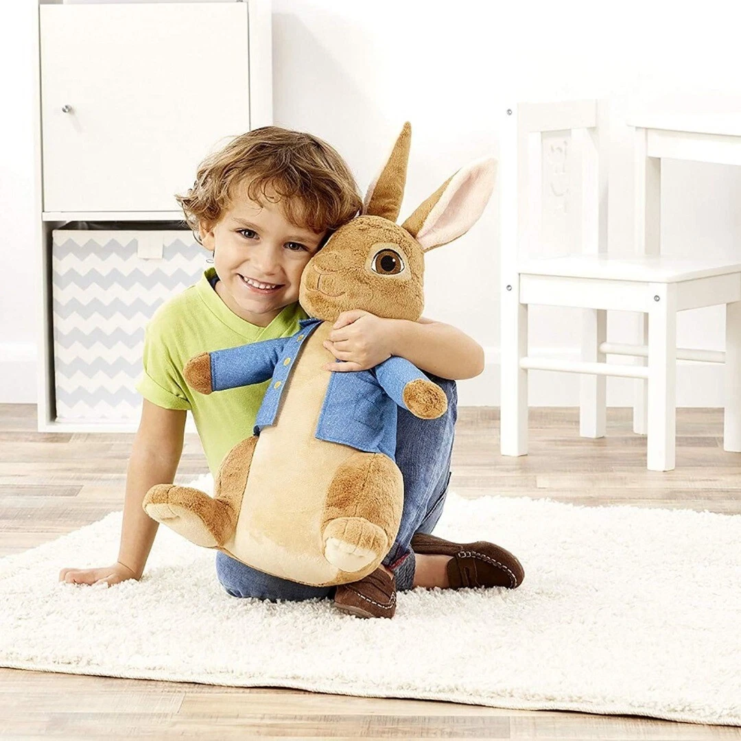 New Peter Rabbit Huge 60cm Soft Plush Toy eBay