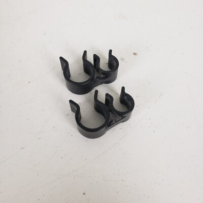 BMW E30 Parking E Brake Cable Rear Pad Wear Sensor Wire Retainer Clip Holder x2