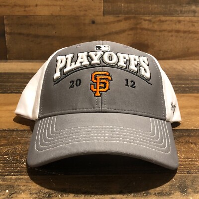 San Francisco Giants Hat Strapback Cap Mens Gray White '47 MLB Baseball  READ - Main Image