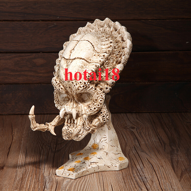 Predator 1: 1 Resin head portrait Model Props 30cm Cosplay Predator 1: 1 Resin head portrait Model Props 30cm Cosplay