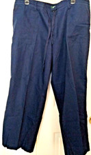 Lauren Ralph Lauren Womens Navy Blue Chino Summer Pants Size 18 100 Cotton