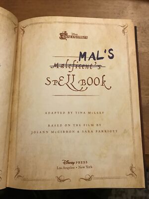 DESCENDANTS: MAL'S SPELL BOOK by Disney Book Group (2015