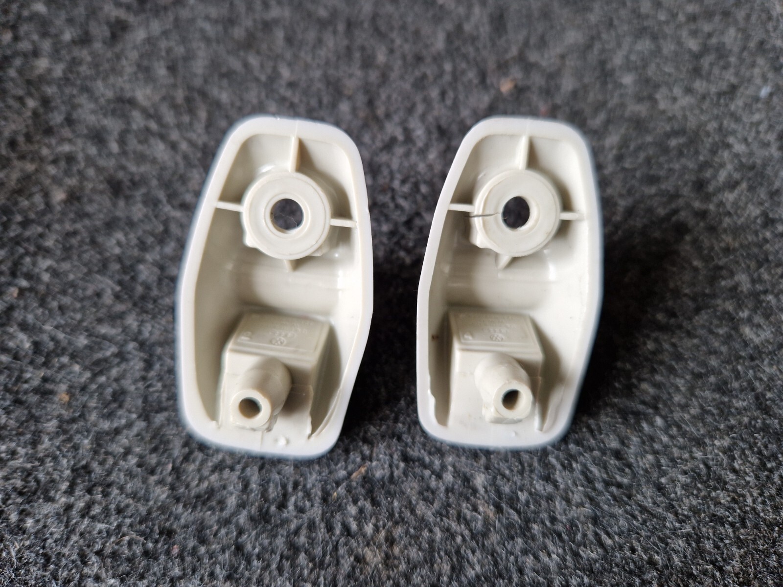 Volkswagen VW Golf mk2 Jetta mk2 Sun Visor Set Sunvisor Gray With Clips