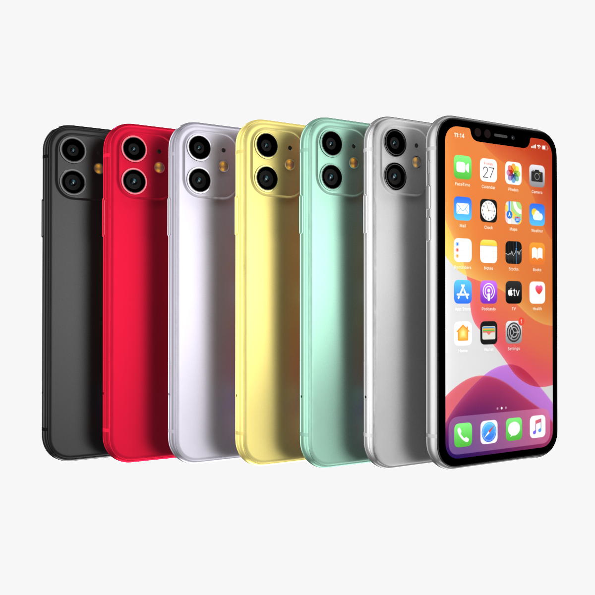 iPhone11 （64G） Apple iPhone 11 64GB Smartphone- All Colors - UNLOCKED ON US
