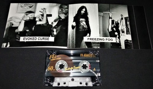 EVOKED CURSE / FREEZING FOG - Split - CASSETTE (2009) - Foto 3 di 3