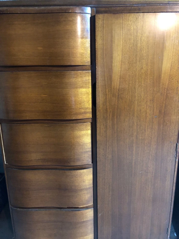  Art Deco Cedar Armoire 1940 picked up by mhowe317 and did not pay - Image 2 of 4