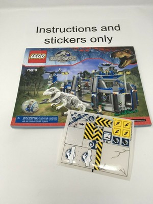 lego indominus rex breakout instructions