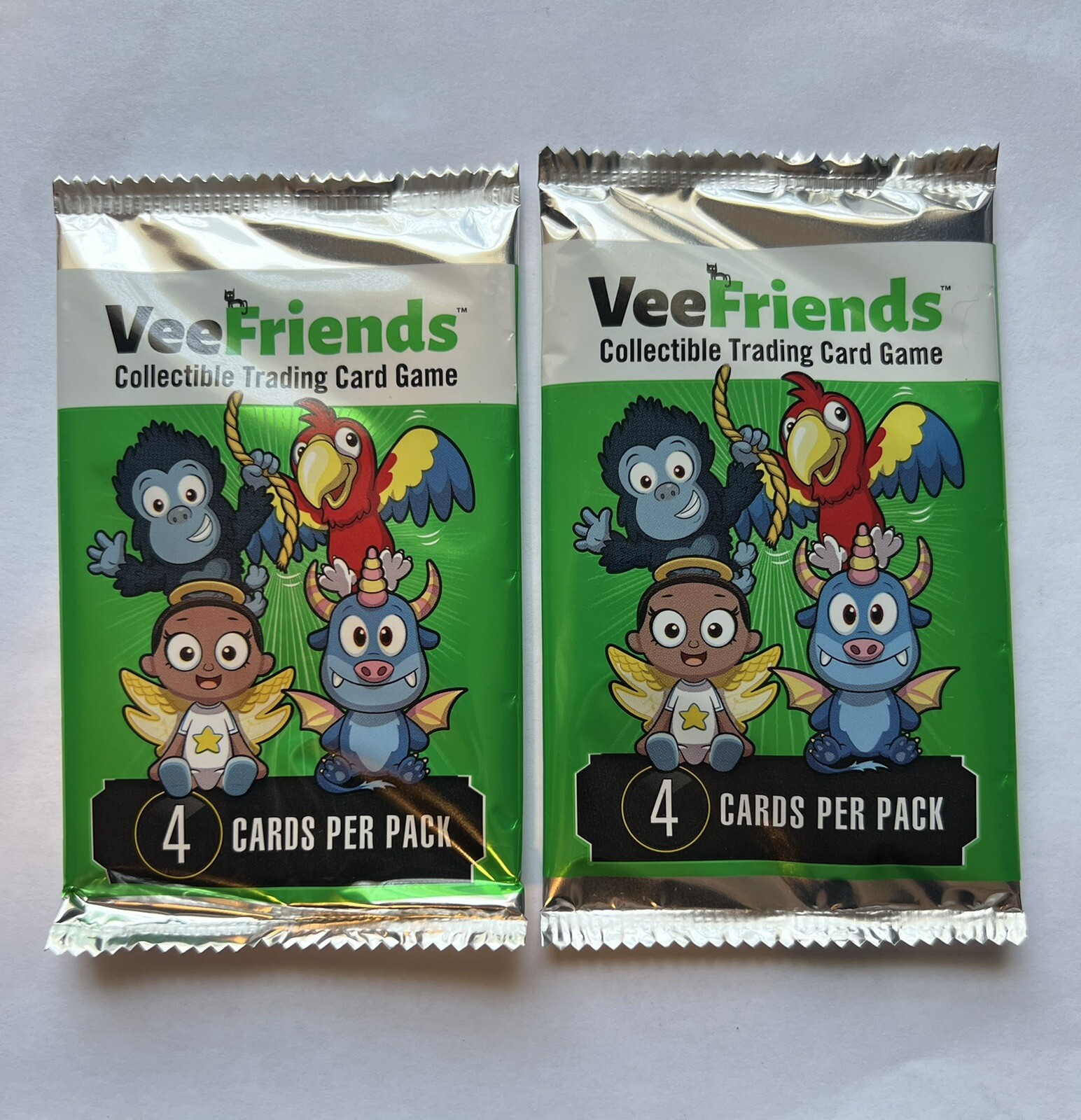 VeeFriends Compete & Collect Trading Cards Two Sealed Packs By ZeroCool eBay