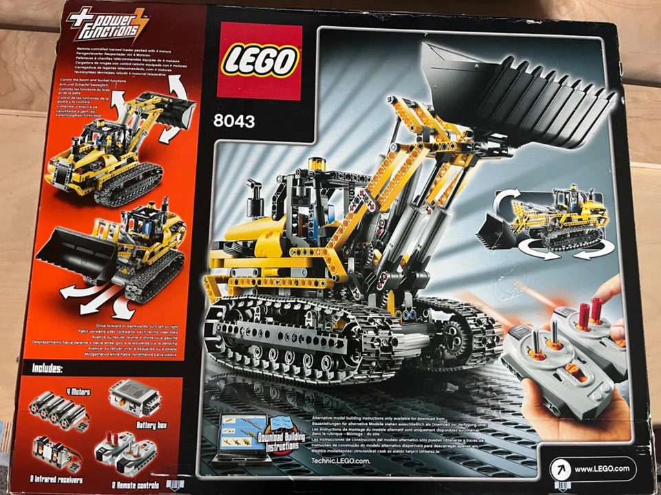 LEGO Technic 8043 Sellado En Caja, Enorme Excavadora Motorizada 12-16 Años Foto 2 de 3