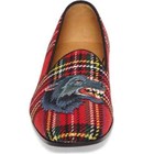 100% AUTHENTIC NEW MEN GUCCI TARTAN WOLF APPLIQUE DRIVERS/LOAFERS UK 9/US 10 D — photo 2