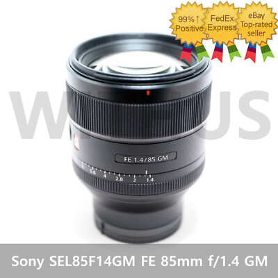 Sony FE 85mm f1.4 GM Lens SEL85F14GM for Sony E- Mount - Tracking