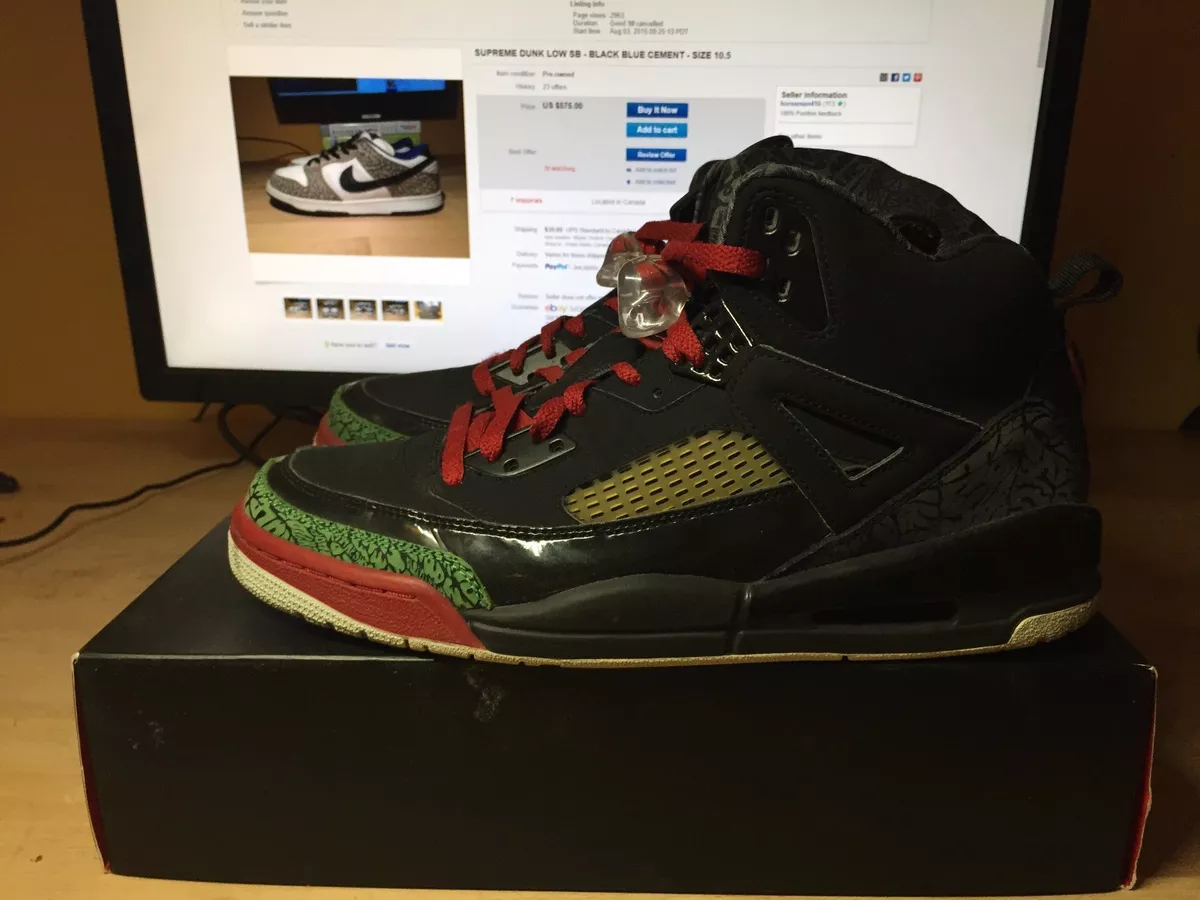 Spizike black store red green