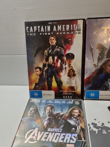 Marvel Movies Bundle Captain America, Thor, Ant-man And The Avengers.... - Picture 2 of 17