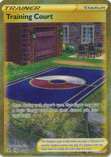 Training Court  282/264 Secret Rare Fusion Strike Pokemon TCG