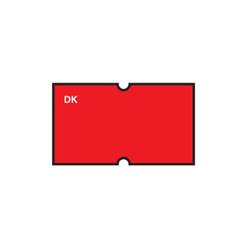 DayMark Day Mark 110419 Dura Mark DM3 1 Line Red Label