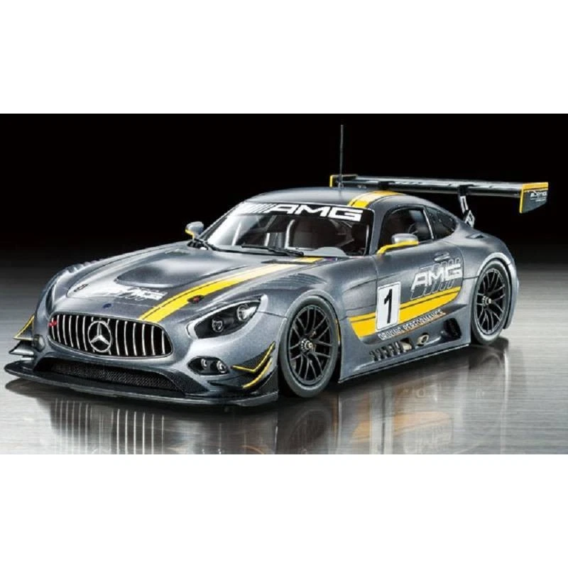 Maquette Tamiya 1/24 Mercedes-amg Gt3 : Reproduction Fidèle De La Gt3, Cockpit D - Photo 2/4