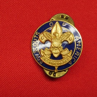 Boy Scouts Of America Layman / Troop Committee Collar Insignia Pin F2512C2