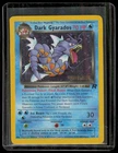 Dark Gyarados 8/82 Team Rocket WOTC Holo Prerelease Stamped - Creased