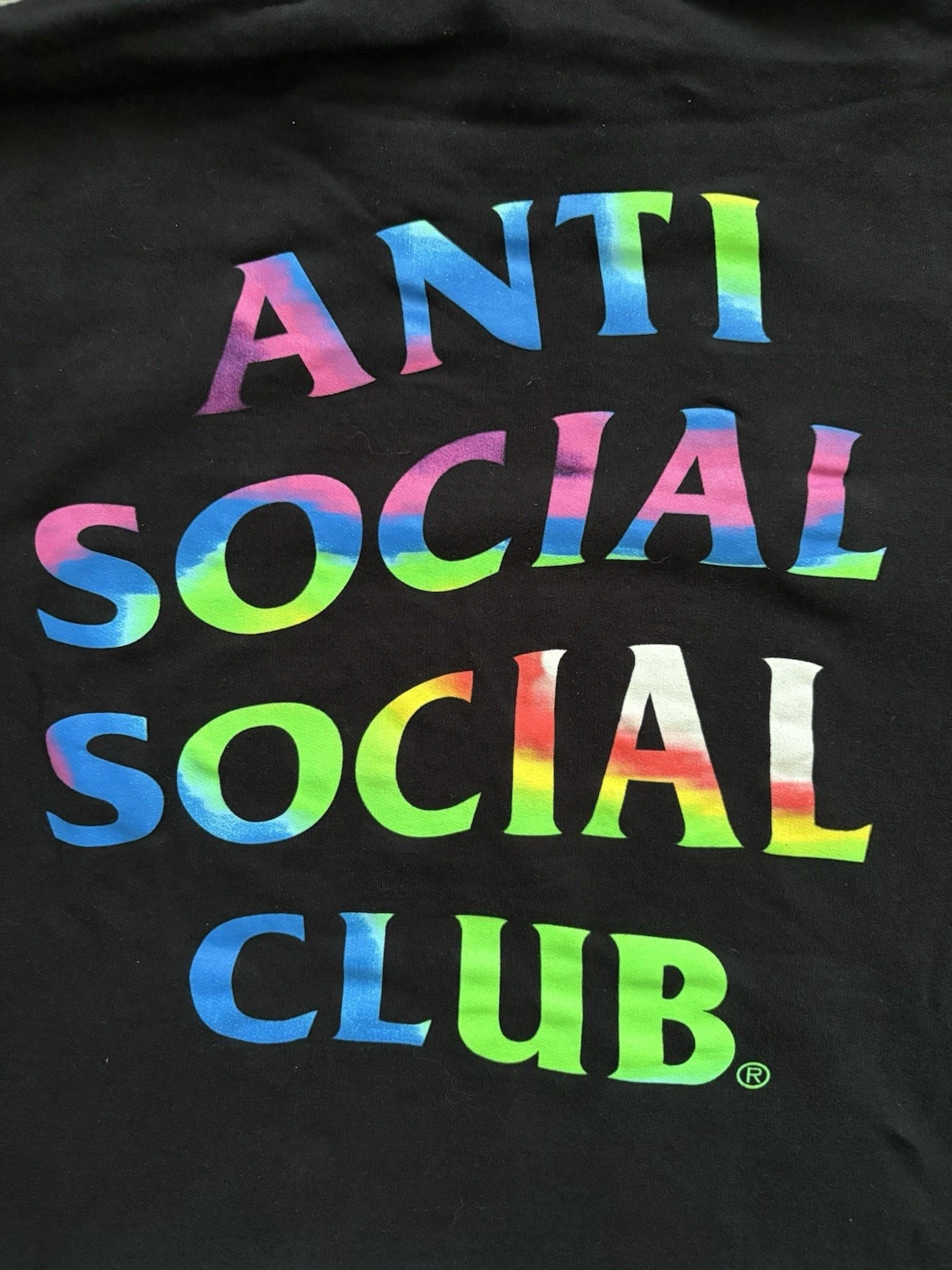 SUPREME Felpa nera con cappuccio uomo Anti Social Social Club x Undefeated Hot In Here taglia (M)