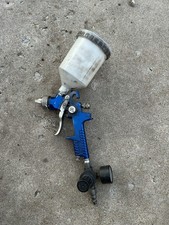 HVLP Spray Gun H827W w/ Regulator Gauge Gravity Feed Paint Sprayer