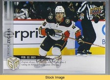 2020-21 Upper Deck Game Dated Moments February /499 Trevor Zegras #20 READ 00x5
