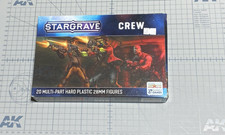 Stargrave SGVP01 Crew 20 Multi-Part Plastic 28mm Figures Ship Crewmen