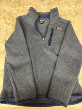 Patagonia Better Sweater Kids Extra Small Navy Fleece 1/4 Zip Pullover Youth