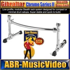 Chrome Series II Stealth Curved Drum Rack