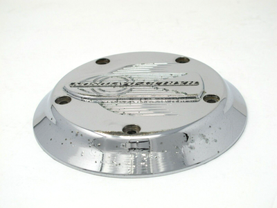 HARLEY DAVIDSON FLYING WHEEL CHROME AIR CLEANER COVER TWIN CAM