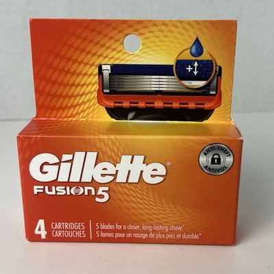 Gillette Fusion 5  Refill Razor Blades, 4 Cartridges