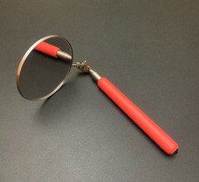 Blue Point Automotive Inspection Mirror. 3-14 Glass Red Handle Blue Point Automotive Inspection Mirror. 3-14 Glass Red Handle