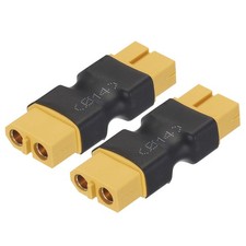 2Pack XT60 Female to Female Connector Adapter RC LiPo Battery Converter