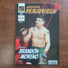 2023 Panini Donruss UFC Octagon Marvels Brandon Moreno Insert #11 MMA