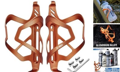  Cycles Heavy Duty Bike Water Bottle Holder, Lightweight Aluminum Cage 