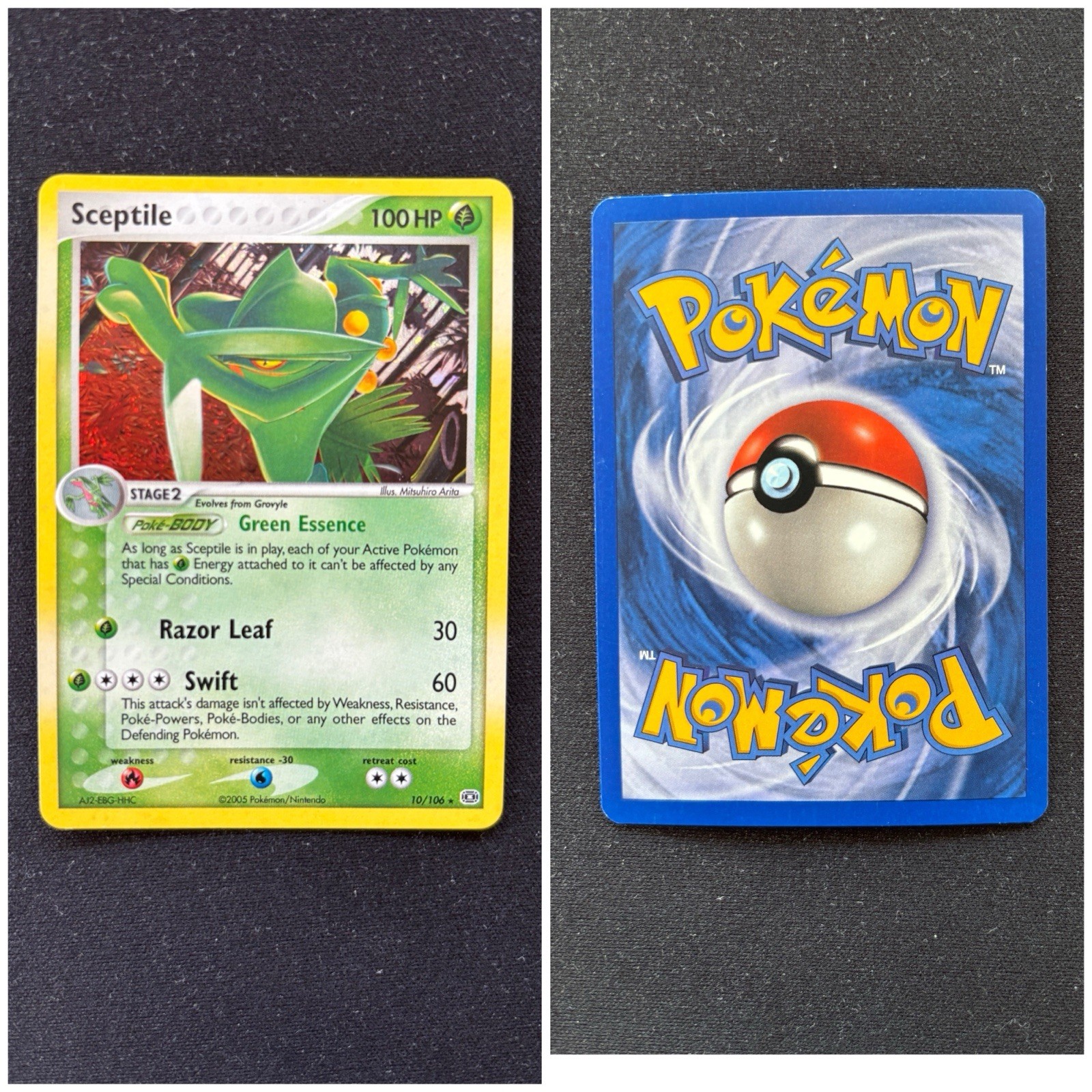 Sceptile 10/106 Emerald Holo