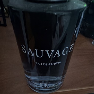 Dior Sauvage Eau de Parfum Spray 3.4 fl oz Bergamot Long Lasting