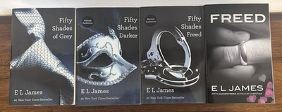 Fifty Shades Of Grey Trilogy Plus Freed (Paperbacks) - by E L James (total of 4)